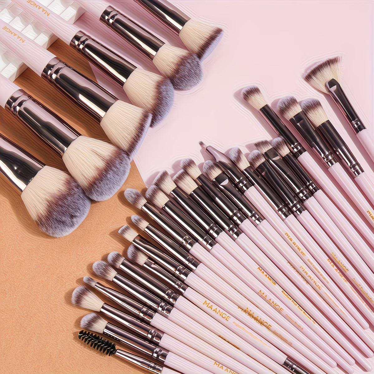 VitaSense Luxe Brush Collection – 35 Piece Professional Makeup Brush Set