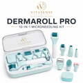 VitaSense DermaRoll Pro 10-in-1 Microneedling Kit