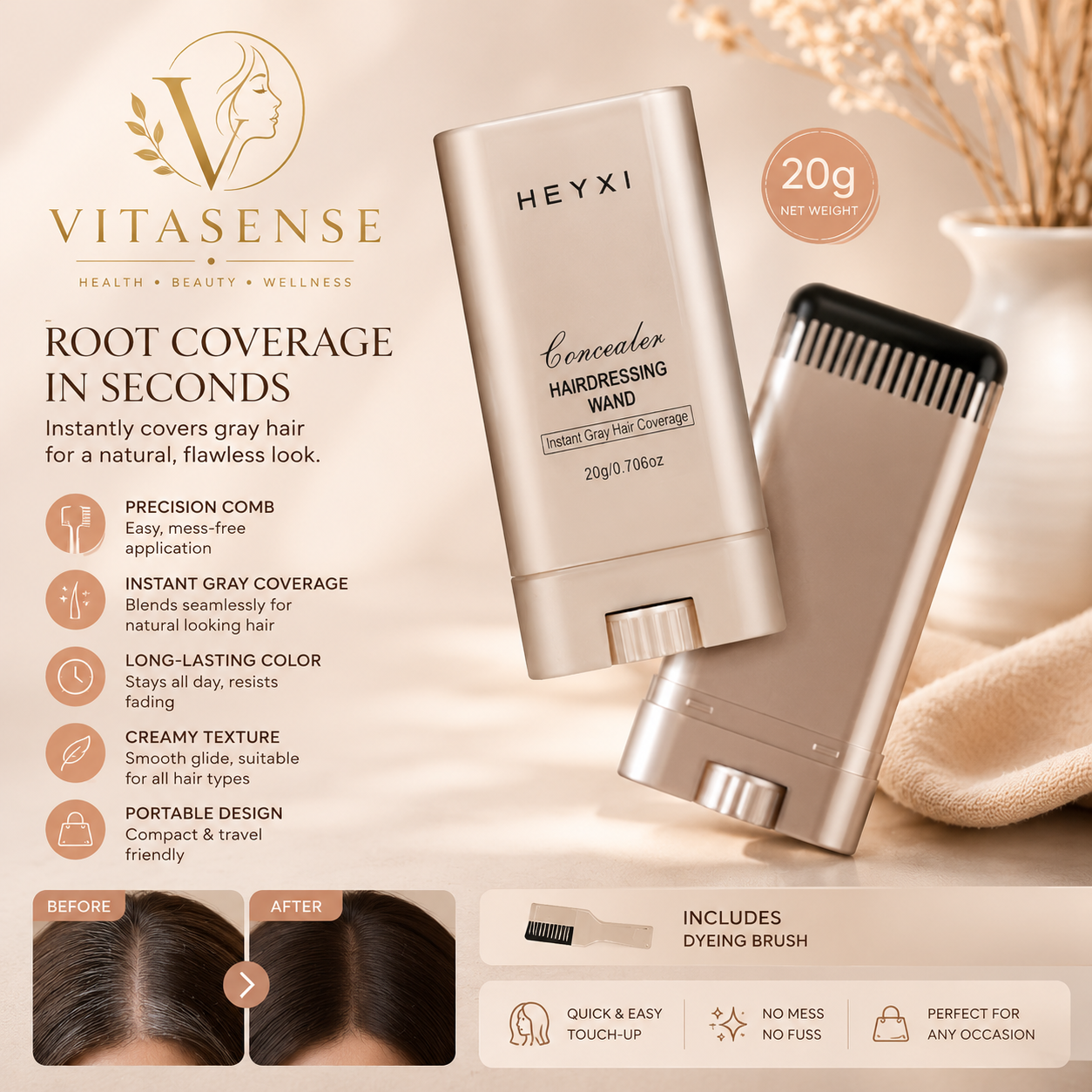Root Rescue Hair Colour Stick