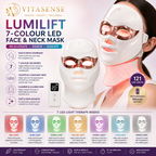VitaSense LumiLift 7-Colour LED Face &amp; Neck Mask