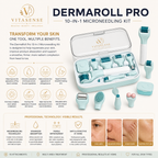 VitaSense DermaRoll Pro 10-in-1 Microneedling Kit