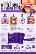 Premium PAP + Teeth Whitening Strips.