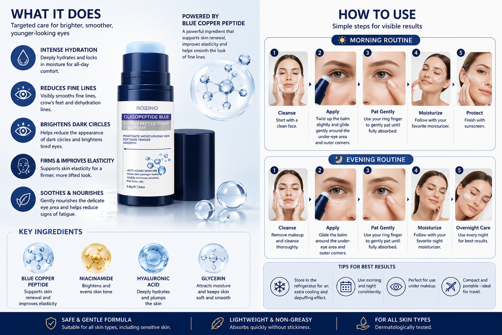 VitaSense BlueLift Peptide Eye Balm
