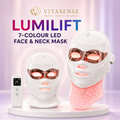 VitaSense LumiLift 7-Colour LED Face &amp; Neck Mask