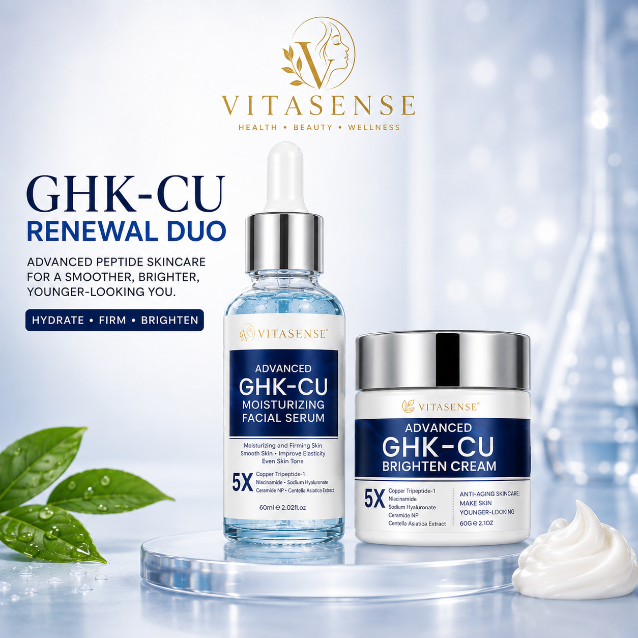 VitaSense HydraLift GHK-Cu Renewal Duo