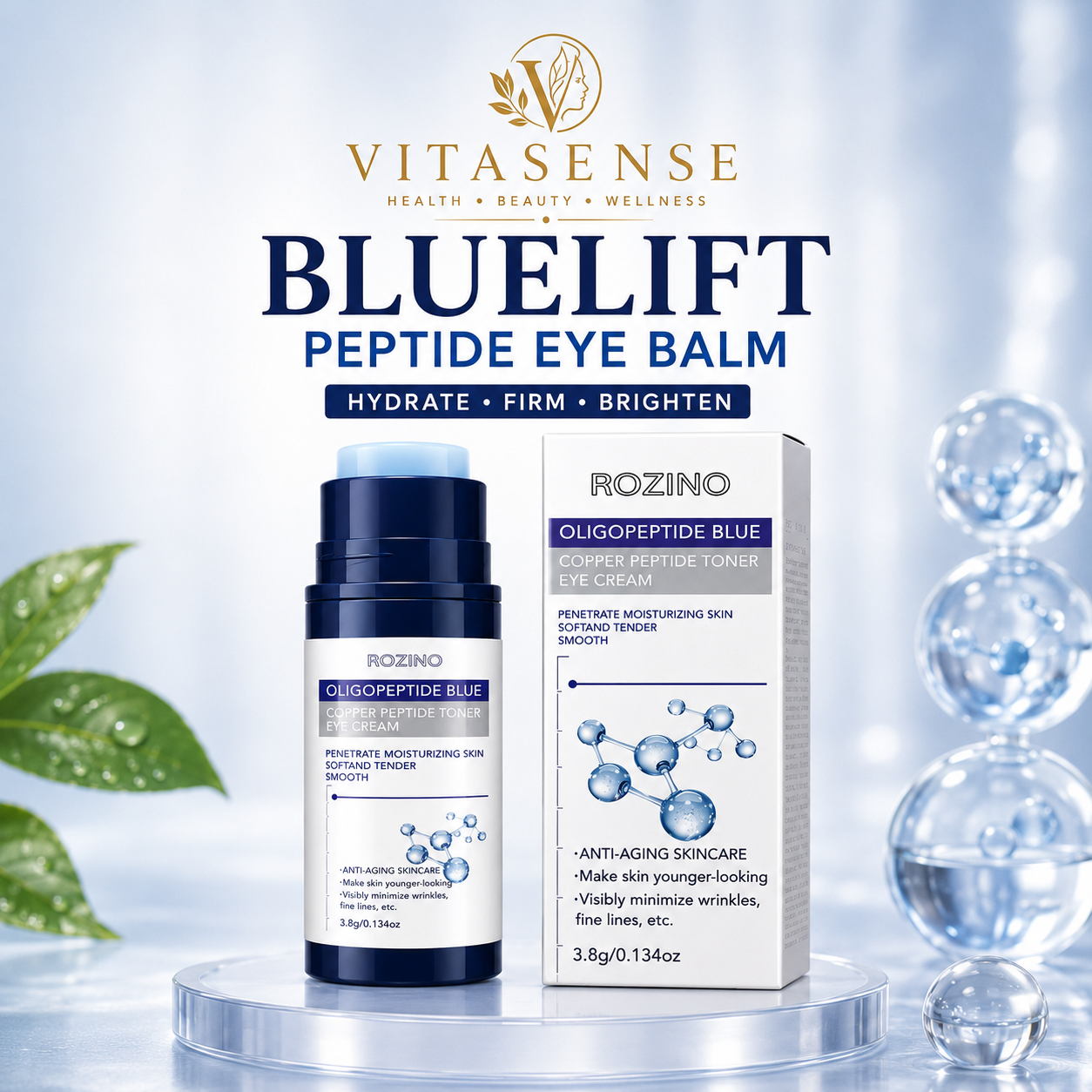 VitaSense BlueLift Peptide Eye Balm