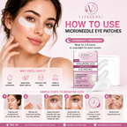 VitaSense Microneedle Eye Patches with Retinol, Hyaluronic Acid and Peptides