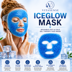 VitaSense IceGlow Mask - Hot and Cold Gel Therapy.