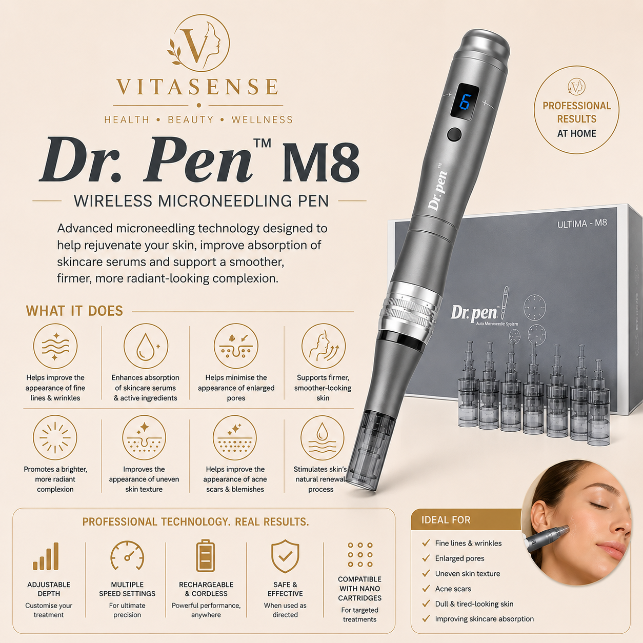 Dr. Pen™ Auto Microneedle System M8