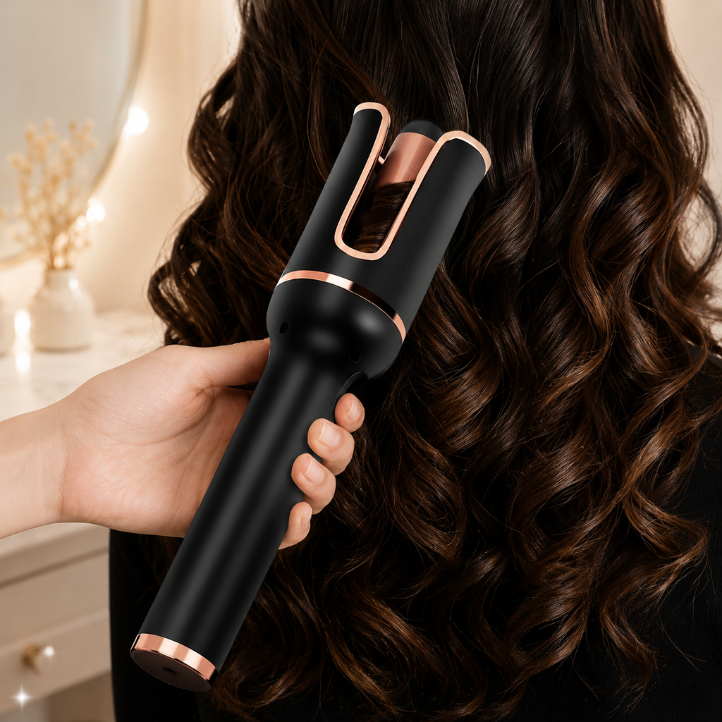 Automatic Rotating Hair Curler