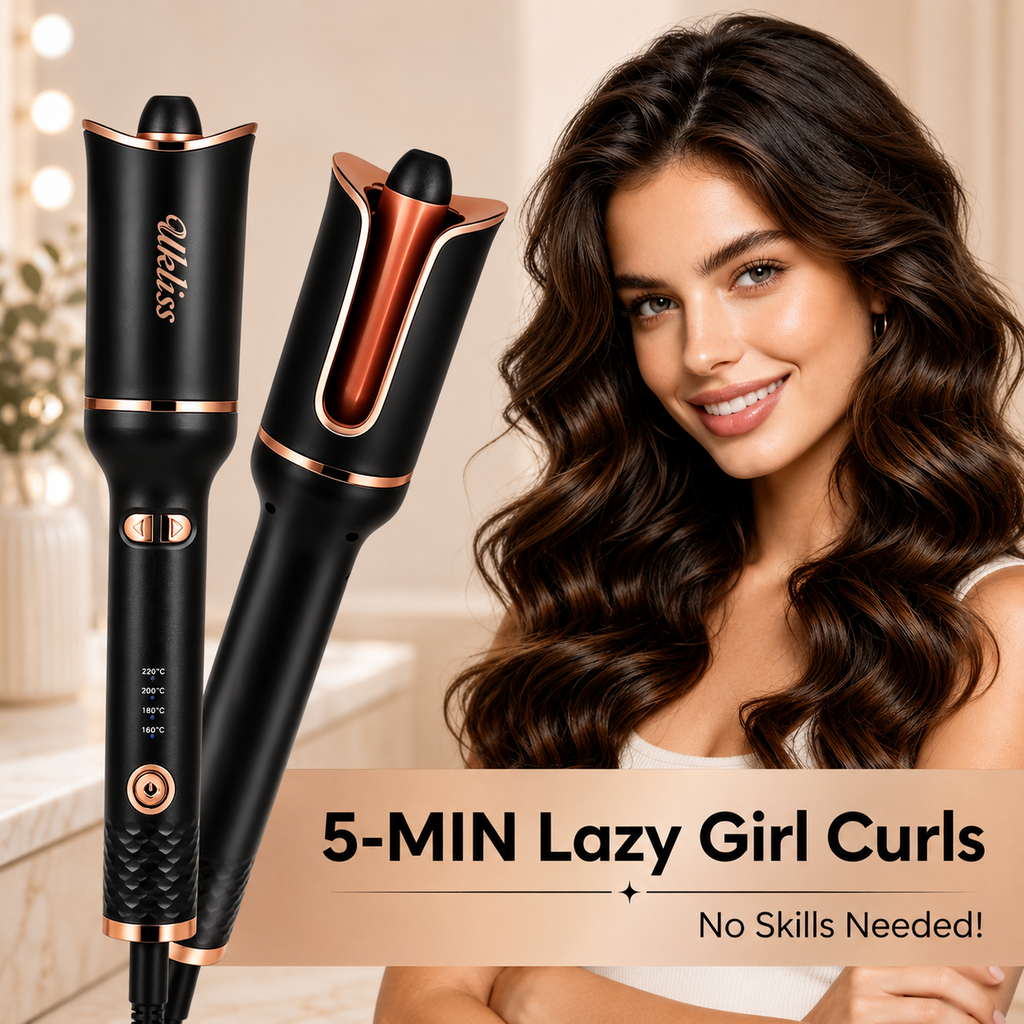 Automatic Rotating Hair Curler