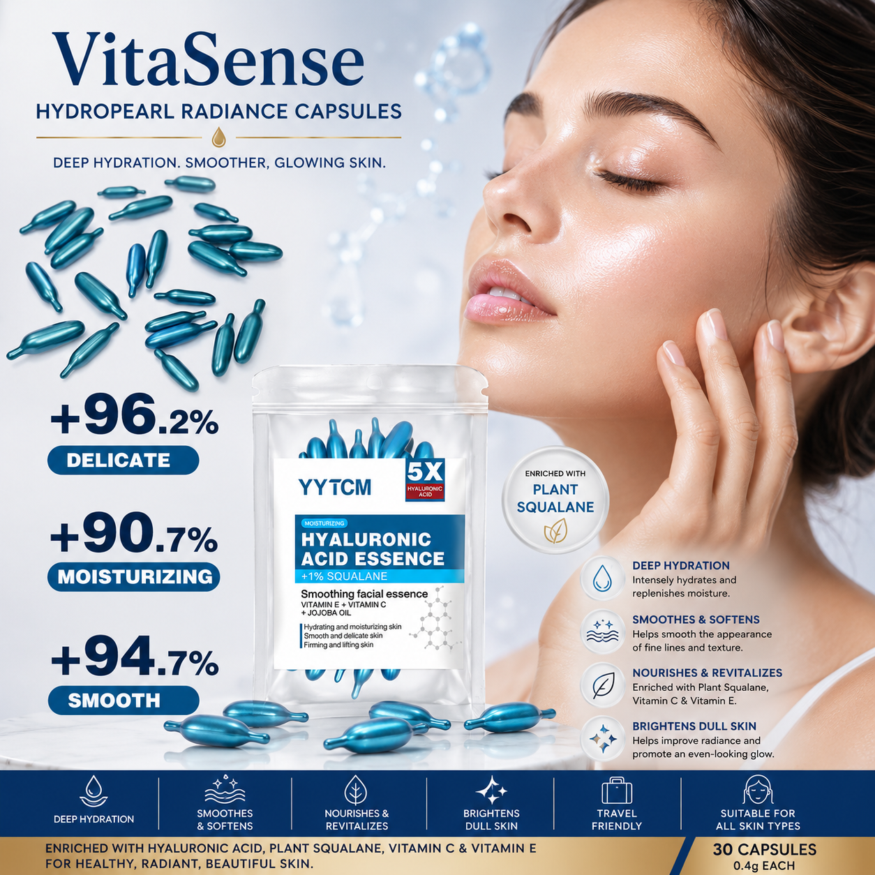 VitaSense HydroPearl Radiance Capsules