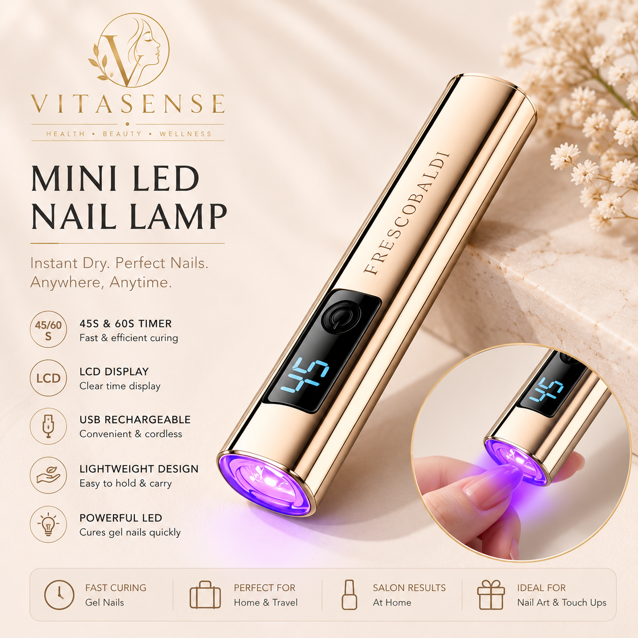 Pro Mini LED Nail Lamp