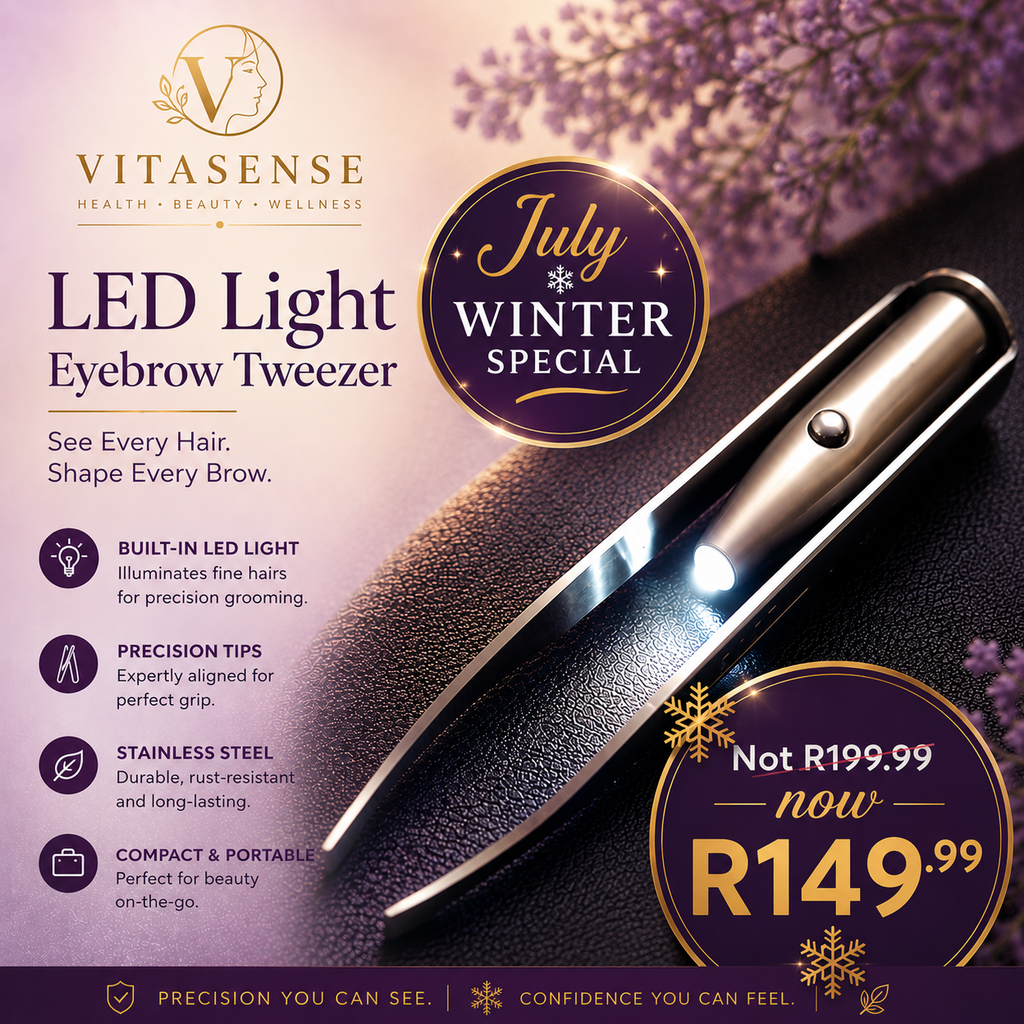 LED Precision Eyebrow Tweezer