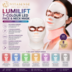 LumiLift 7-Colour LED Face &amp; Neck Mask