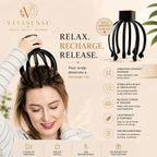 Ultimate Massage Experience Electric Octopus Claw Scalp Massager.