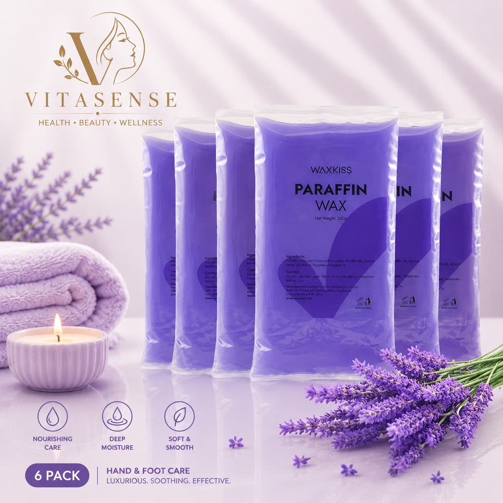 VitaSense Luxe Paraffin Spa Wax Therapy Pack (6 Pack)