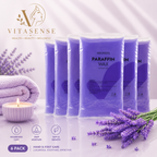 VitaSense Luxe Paraffin Spa Wax Therapy Pack (6 Pack)