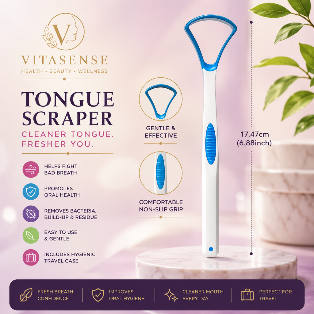 Tongue Scraper with Travel Case