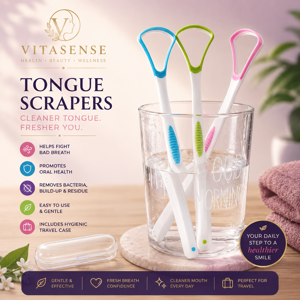 Tongue Scraper with Travel Case