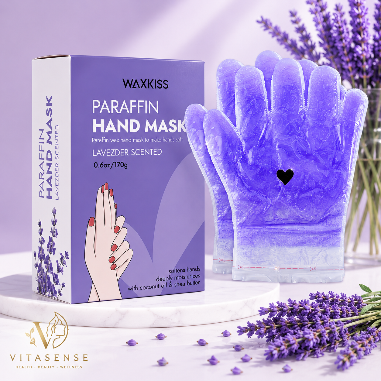 VitaSense Paraffin Spa Hand &amp; Foot Therapy Set.
